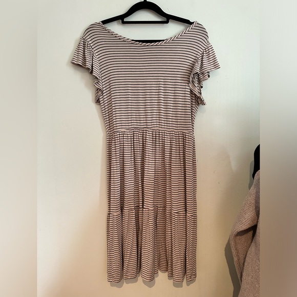 Brit&Bri Striped Dress MEDIUM - Picture 2 of 7